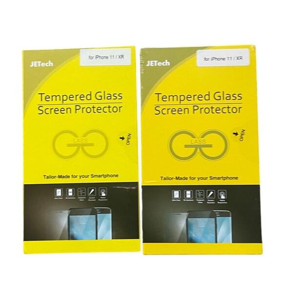 Tempered Glass Screen Protector iPhone 11 XR - Picture 1 of 3